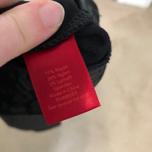 Jennifer Lopez Black Animal Print Ponte Leggings Large - Picture 7 of 12